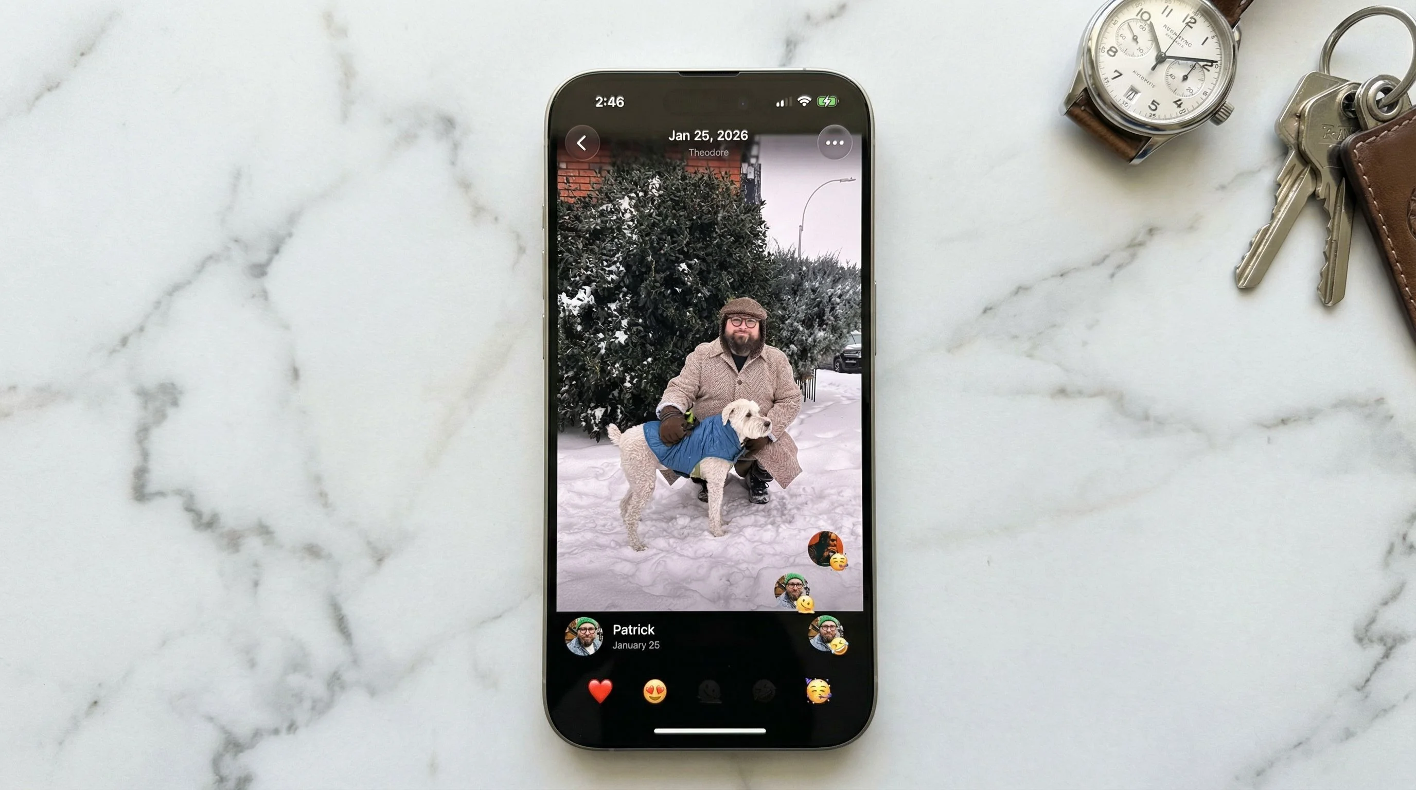 Nano Banana Pro — marble countertop