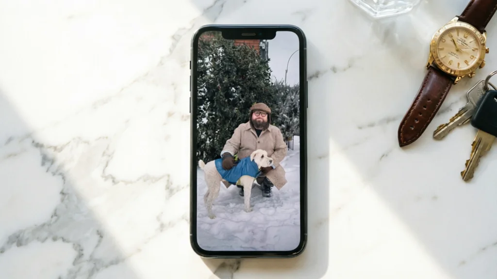 Qwen Image 2 — marble countertop